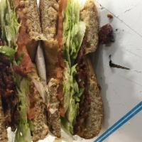 B20. BLT · Beef, bacon or turkey bacon, lettuce and tomato.