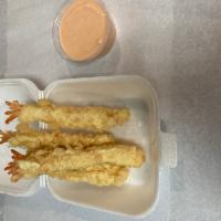 S13. Tempura Shrimp · 5 pc shrimp and Tokyo sauce on the side