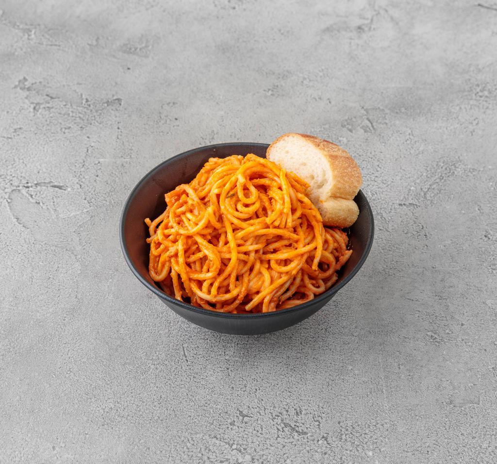 Pasta with Vodka Sauce · Served with your choice of pasta.