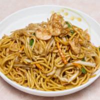 40. Shrimp Lo Mein · Soft noodle.