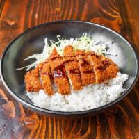 10. Tonkatsu Teishoku · Pork cutlet set meal.