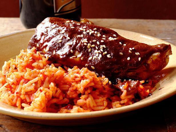 Chicken Mole · Savory chicken smothered in a delicious curry-style sauce.