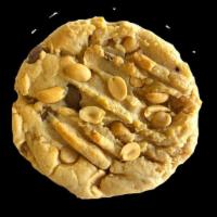 peanut butter cup · classic peanut butter cookies filled with roasted peanuts and peanut butter cups