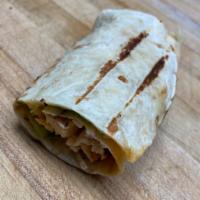 Chipotle Chicken Wrap · Fresh-grilled chicken, lettuce, tomato and red onion, drizzled with a flavorful chipotle sau...