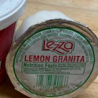 Italian Ice · A premium blend of lemon Italian ice and sorbet