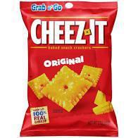 Cheez-It Original Cheddar 3 oz.  · The Original Baked Snack. Bite-sized goodie snacks kids love. Light & crisp crackers made wi...