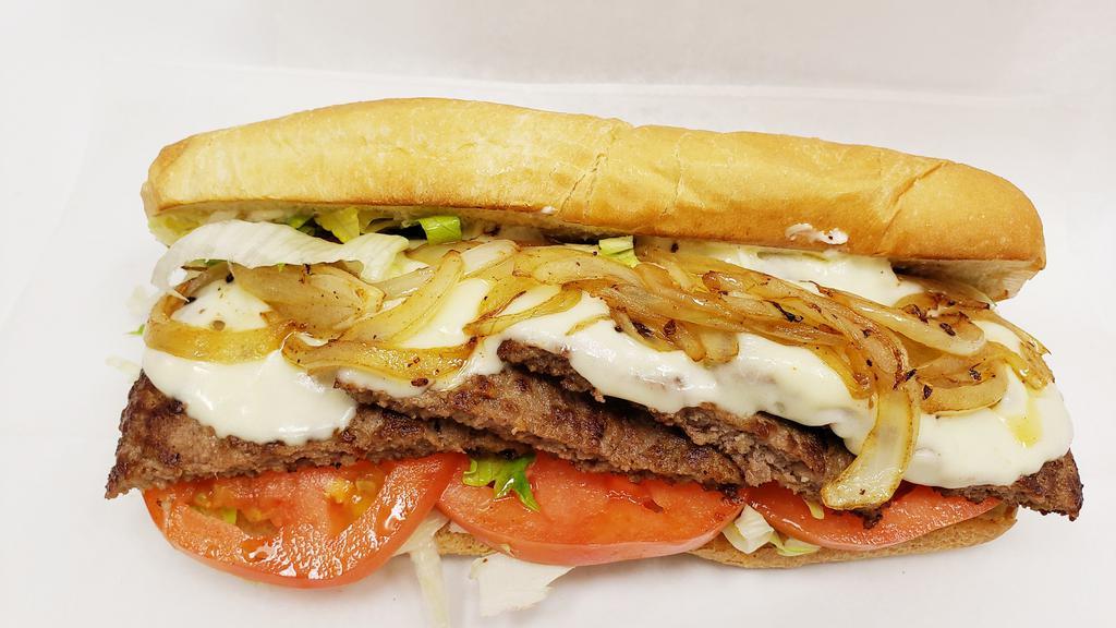 5. Cheese Burger Sub · Grilled or fried patty with cheese on a bun. 