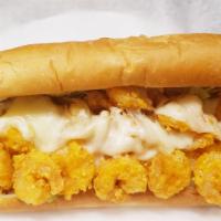  9. Fried Shrimp Footlong Sub · A sandwich comprised of fried shellfish. 