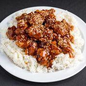 H3. Sesame Chicken · Chunks of chicken sauteed in special hot chef's sauce. Hot and spicy.