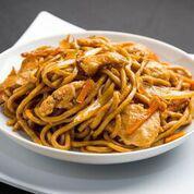 Chicken Lo Mein · With soft noodles. 