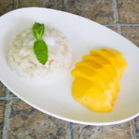 Mango with Coconut Sticky Rice · 
