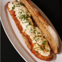 10. Meatball Parmesan Sandwich  · 