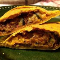 Beef Pattie and Cheese Breakfast · 