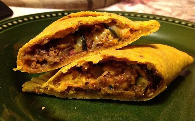 Beef Pattie and Cheese Breakfast · 