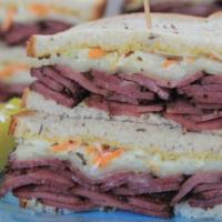 Pastrami and Cheese Sandwich · 