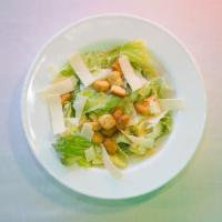Caesar Salad · Romaine lettuce, topped with croutons and shredded Parmesan cheese.