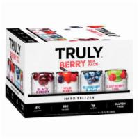 TRULY Berry Hard Seltzer Variety 12 Pack 12oz Can · Truly Hard Seltzer is light, crisp and refreshing with a hint of fruit flavor.