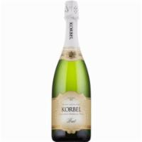 Korbel Brut 750mL · Enjoy a chilled glass of Korbel Brut's light and crisp wine with citrus.