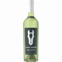 Dark Horse Pinot Grigio 750mL · Aromas of honeycomb and lemon zest open in the glass, revealing notes of green apple and pea...