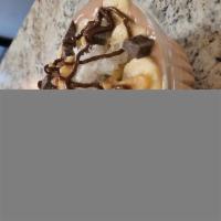 Chunky MonKey Bowl · Banana, chocolate ice cream, walnuts, coconut, flakes.