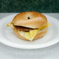 Sausage and 2 Eggs Sandwich · 