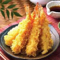 Shrimp Tempura · Fried tempura shrimp served with yum2 sauce (5 pieces)
