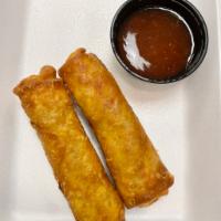 Chicken Eggroll · Served with sweet chili sauce (2 pieces)