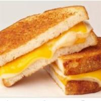 Grilled Cheese Sandwich · 2 Layers of cheese on 3 regular wheat or white breads. Choice of yous cheese with optional s...