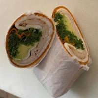 Spring Wrap  · Eggs Whites, Boar’s Head® Mesquite Smoked Turkey, Boar’s Head® Mild Swiss Cheese , Kale and ...