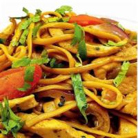 Fried Noodle with Soy Sauce · 