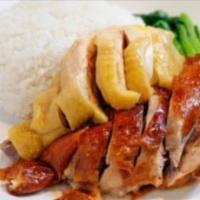 2 Choices of Meat with Rice · 