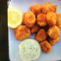 A7. Fried Scallops · 10 pieces.