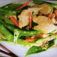 74. Chicken with Snow Peas · 
