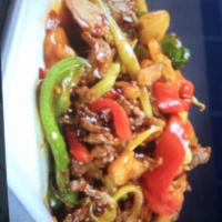 91. Hot and Spicy Beef · Hot and spicy.