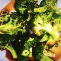 126. Broccoli with Garlic Sauce · Hot and spicy.
