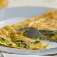 5. Italian Omelette · Zucchini, mushroom and mozzarella.
