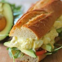 4. Egg Salad Sandwich · Chopped eggs that have been mixed with seasoning and mayo.