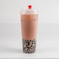 Signature Rose Milk Tea · Rose Milk Black Tea