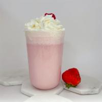 Strawberry Shake · Handmade Strawberry Ice Cream Blend With Fresh Milk