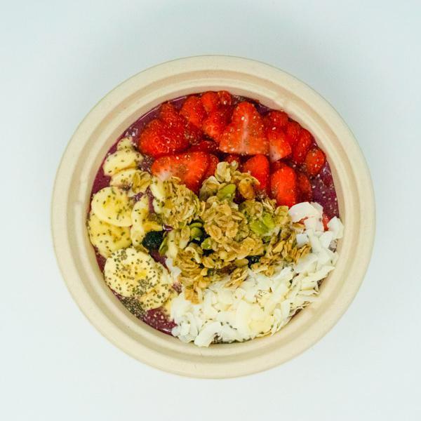 Smoothie Bowl Breakfast · Choose a base smoothie and 4 toppings.