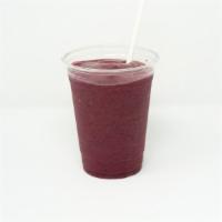 Lost Coast Smoothies · Marionberry, blueberry, hemp hearts, maple syrup, oatmilk, and oats.