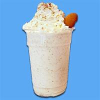 Banana Pudding Milkshake  · Gourmet milkshake made with rich cream Vanilla ice cream, Nilla Wafers, Banana syrup, whole ...