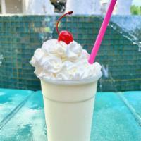 Pina Colada Milkshake  · Gourmet milkshake made with rich Vanilla ice cream, crushed pineapple topping, coconut syrup...