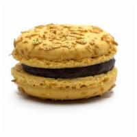 Ferrero Rocher  · In this macaron we’ve bundled a chunk of a chocolate-hazelnut crisp wafer and surrounded it ...