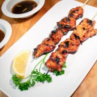 Chicken Barbecue · Marinated in special sauce. Skewered then grilled.
*Note: BBQ might sometimes be sliced up i...