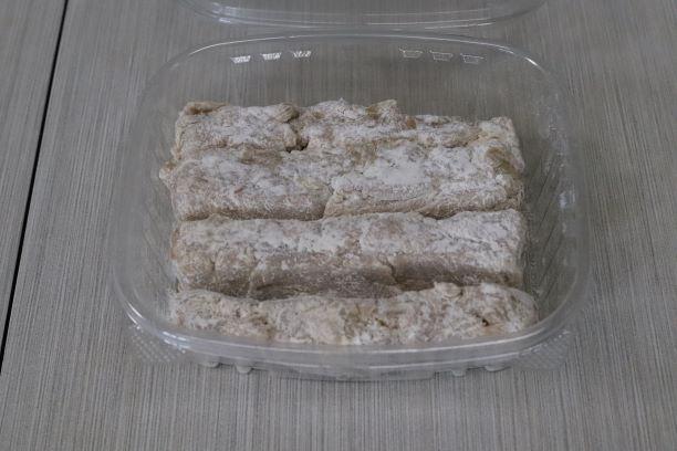 Espasol · Espasol is a sticky rice delicacy. Made of toasted glutinous rice flour and cooked in coconut milk. 