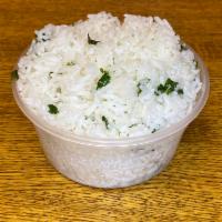 Arroz al Limon 12oz · Silantro lime rice