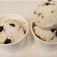 Cookies and Cream Ice Cream · Better than cookies and a glass of milk.