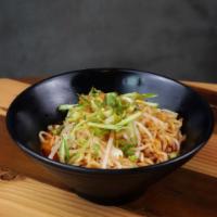 Cold Noodle with Szechuan Sauce · Another Szechuan treasure. Tangy cold noodles mixed with veggies and spices. Vegetarian opti...