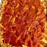 Pasta with Homemade Marinara Sauce · Choice of ziti or spaghetti, served with homemade marinara sauce
